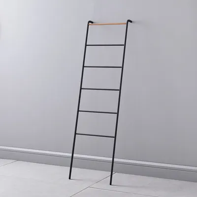 Ladder Towel Rack, Bathroom Organization | West Elm