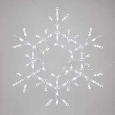 LED Folding Twinkle Snowflakes | West Elm