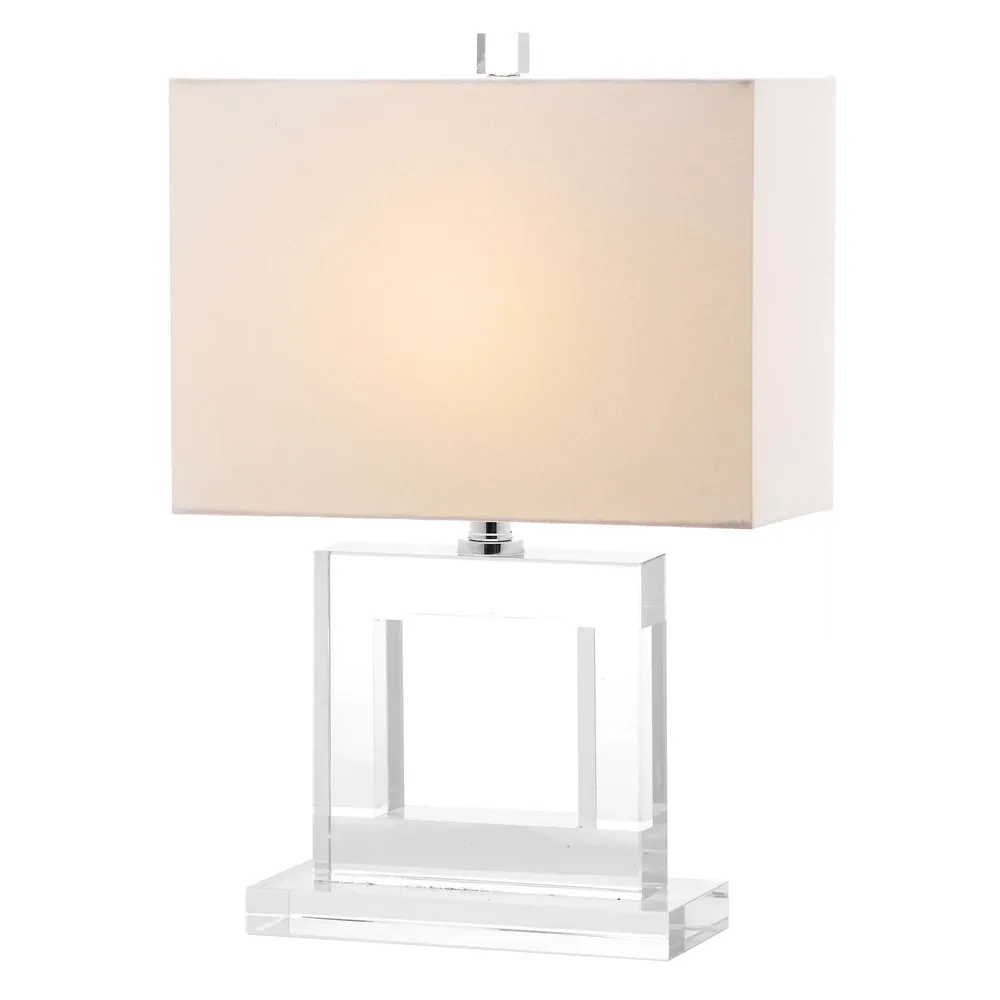 Crystal Square Table Lamp | Modern Lighting | West Elm