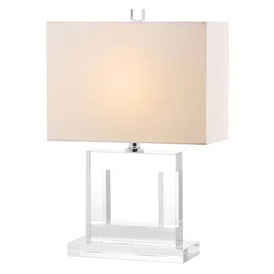 Crystal Square Table Lamp | Modern Lighting | West Elm