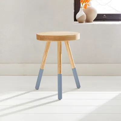 Solid Manufacturing Co. Dining Stool & Side Table - Ash | West Elm