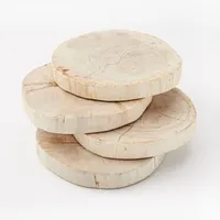 Petrified Wood Coasters (Set of 4) | West Elm