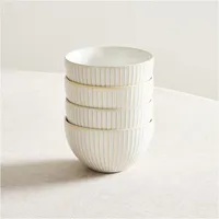 Textured Stoneware Cereal Bowl Sets | West Elm