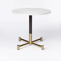 Branch Restaurant Round Dining Table - Marble | West Elm