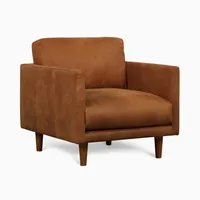 Rylan Leather Chair | West Elm