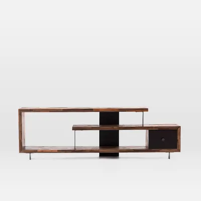 Staggered Wood Console (76") | West Elm