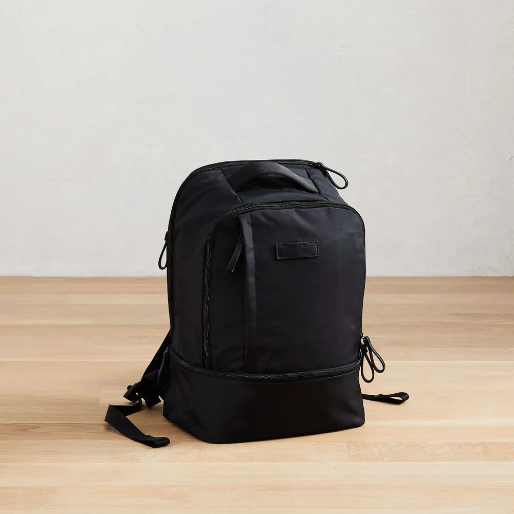 West Elm Backpack with Drop Bottom | West Elm