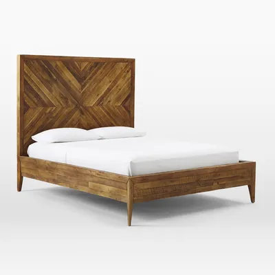 Alexa Reclaimed Wood Bed | West Elm