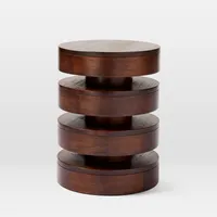 Floating Disks Side Table (13") | West Elm