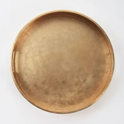 Lacquer Serving Trays - Round | West Elm