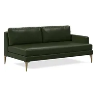 Build Your Own - Andes Leather Sectional | West Elm