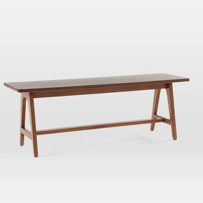 Mid-Century A-Frame Bench (52") | West Elm