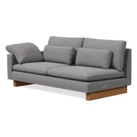 Build Your Own - Harmony Leather Sectional | West Elm