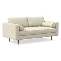 Dennes Leather Sofa (72"–88") | West Elm
