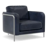 Nina Leather Chair | West Elm