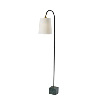 Curved Arm Floor Lamp | Modern Living Room Furniture | West Elm