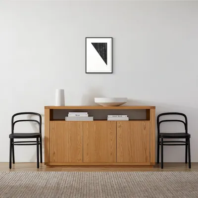 Angle II Black Framed Wall Art by The Holly Collective | West Elm