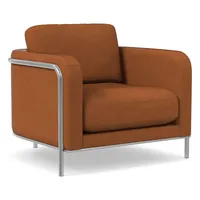 Nina Leather Chair | West Elm