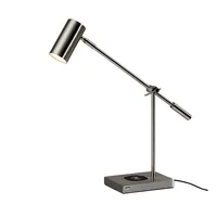 Cantilever Charging Table Lamp | Modern Light Fixtures West Elm