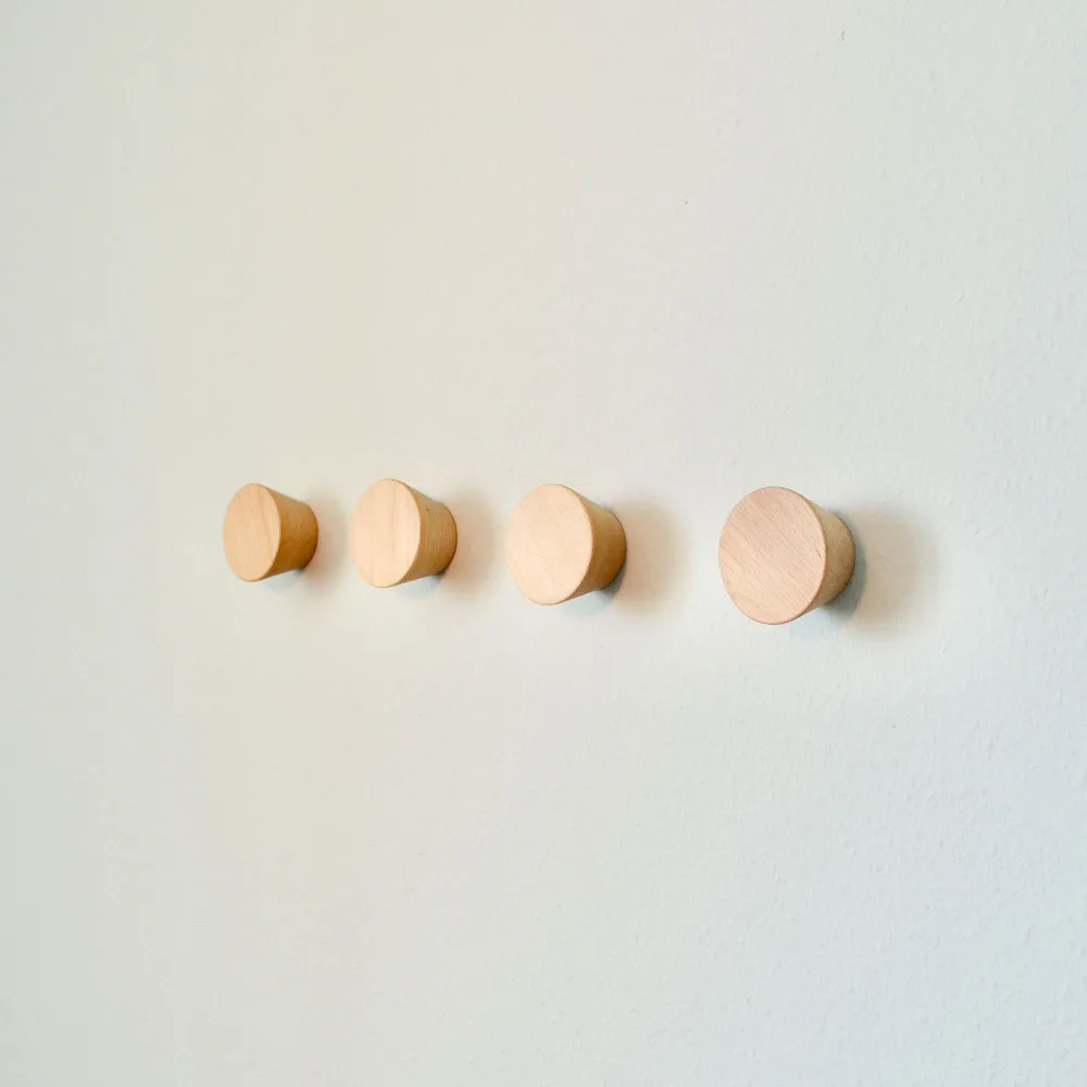  Round Wall Hooks