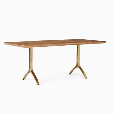 Avery Wishbone Dining Table (74", 94") - Clearance | West Elm