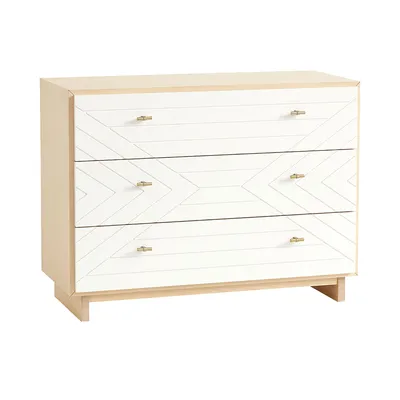 Cora 3-Drawer Dresser (45") - Natural/White | West Elm