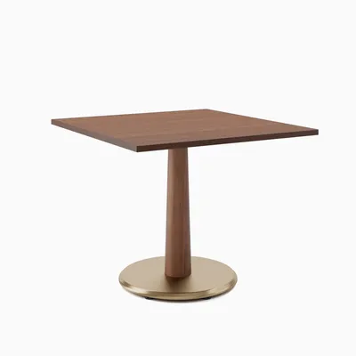 Claire Restaurant Square Dining Table - Wood | West Elm