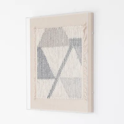 Tessa Framed Textile Art | West Elm