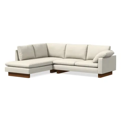 Harmony 2-Piece Bumper Chaise Sectional (107"–117") | West Elm