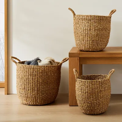 Cece Woven Nesting Baskets - Set of 3 | West Elm