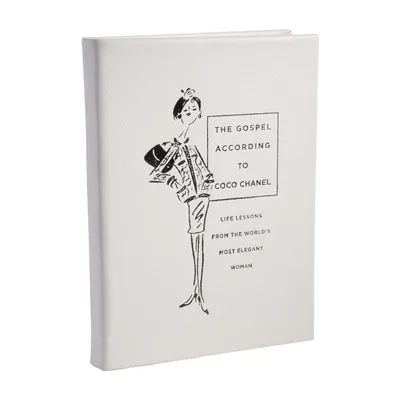 The Gospel According to Coco Chanel - Leatherbound Book | West Elm