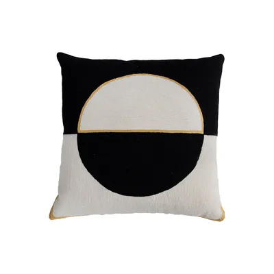 Leah Singh Tribeca Moon Pillow Cover | West Elm