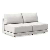 Melbourne Modular Armless Sofa (66"–99") | West Elm