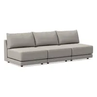 Melbourne Modular Armless Sofa (66"–99") | West Elm