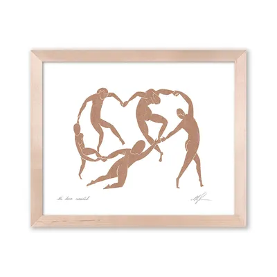 Dance Terracotta Print by Cocoshalom | West Elm