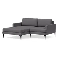 Andes Small 2-Piece Chaise Sectional (67") | West Elm