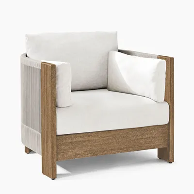 Porto Outdoor Lounge Chair | West Elm