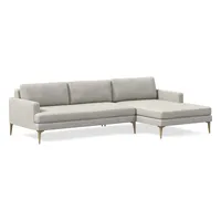 Andes Chaise Sectional | Sofa With West Elm