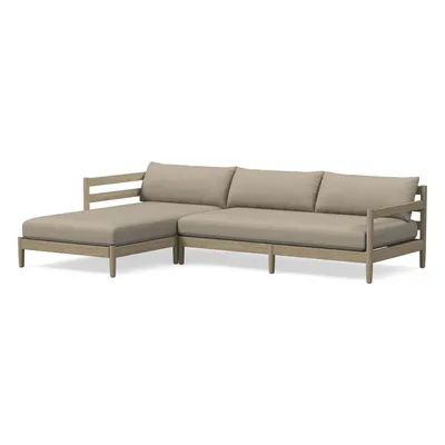 Hargrove Outdoor -Piece Chaise Sectional Cushion Covers | West Elm