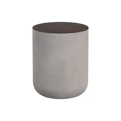 Two-Tone Concrete Side Table | West Elm