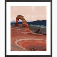 Arches National Park Framed Wall Art by Walker Noble | West Elm