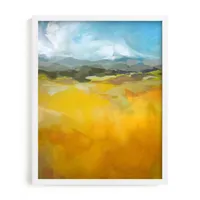 Head for the Hills Framed Wall Art by Minted West Elm |