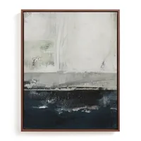 Northern Blues Framed Wall Art by Minted for West Elm |