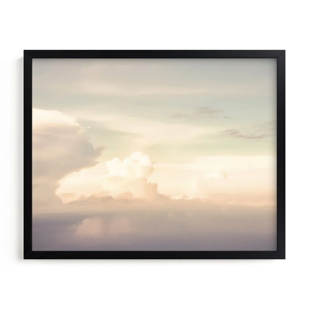 Flying with Clouds 2 Framed Wall Art by Minted for West Elm |