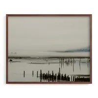 Fog At The Beach Framed Wall Art by Minted for West Elm |