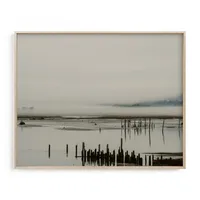 Fog At The Beach Framed Wall Art by Minted for West Elm |