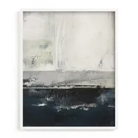 Northern Blues Framed Wall Art by Minted for West Elm |