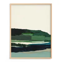 "Spring Seascape" Framed Wall Art by Minted for West Elm |