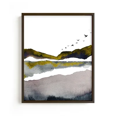 Apex Framed Wall Art by Minted for West Elm |