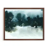 Night Falling 2 Framed Wall Art by Minted for West Elm |